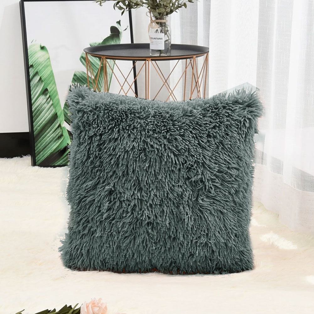 Ciudad Fur Design Cushion Cover Home Textile URA Powder Blue 