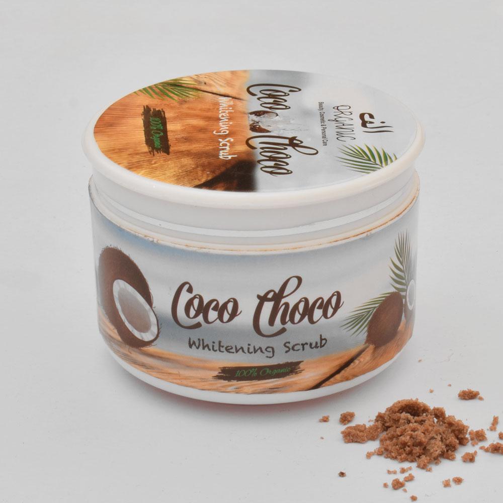 Alif Organ Coco Choco Whiting Body Scrub Health & Beauty Alif Organic 