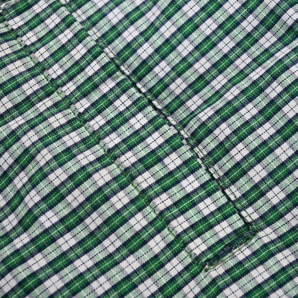 Men's Azure Check Design Short Sleeve Casual Shirt