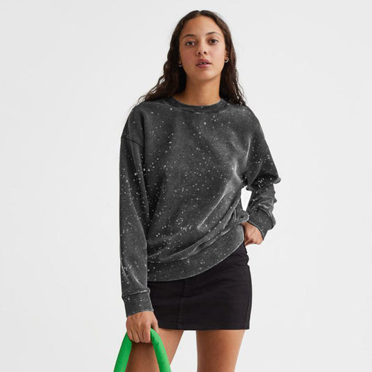 Cut Label Women's Helder Long Sleeve Fleece Sweatshirt Women's Sweat Shirt HAS Apparel 
