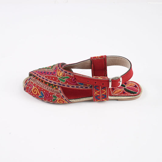 Women's Rijeka Embroidered Design Peshwari Chappal Women's Shoes SNQ 