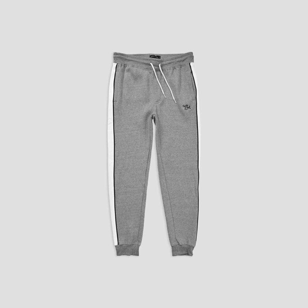 Archer & Finch Boy's Embroidered Soft Fleece Joggers Pants Boy's Trousers LFS Heather Grey 8-10 Years 