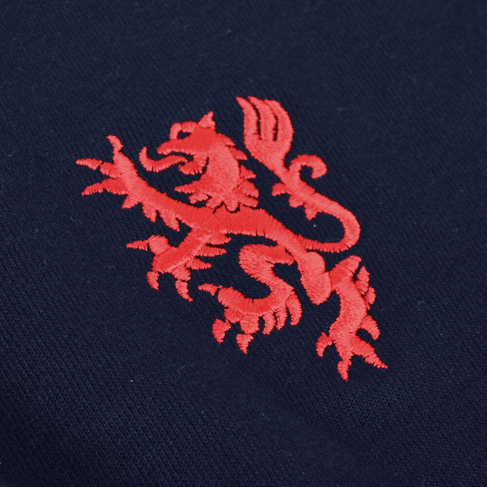 Polo Republica Men's Leo Embroidered Triangular Panel Terry Sweat Shirt Men's Sweat Shirt Polo Republica 