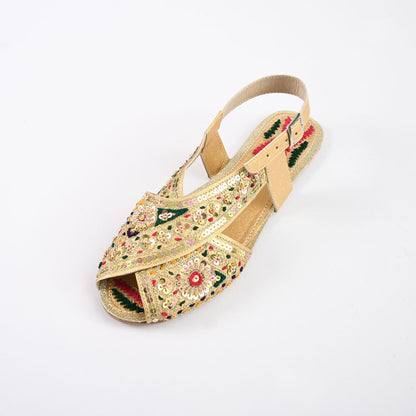 Women's Pascani Embellishment Design Peshwari Chappal Women's Shoes SNQ 