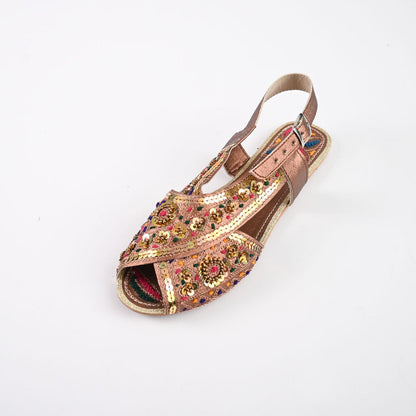 Women's Vaslui Embellishment Design Peshwari Chappal Women's Shoes SNQ 