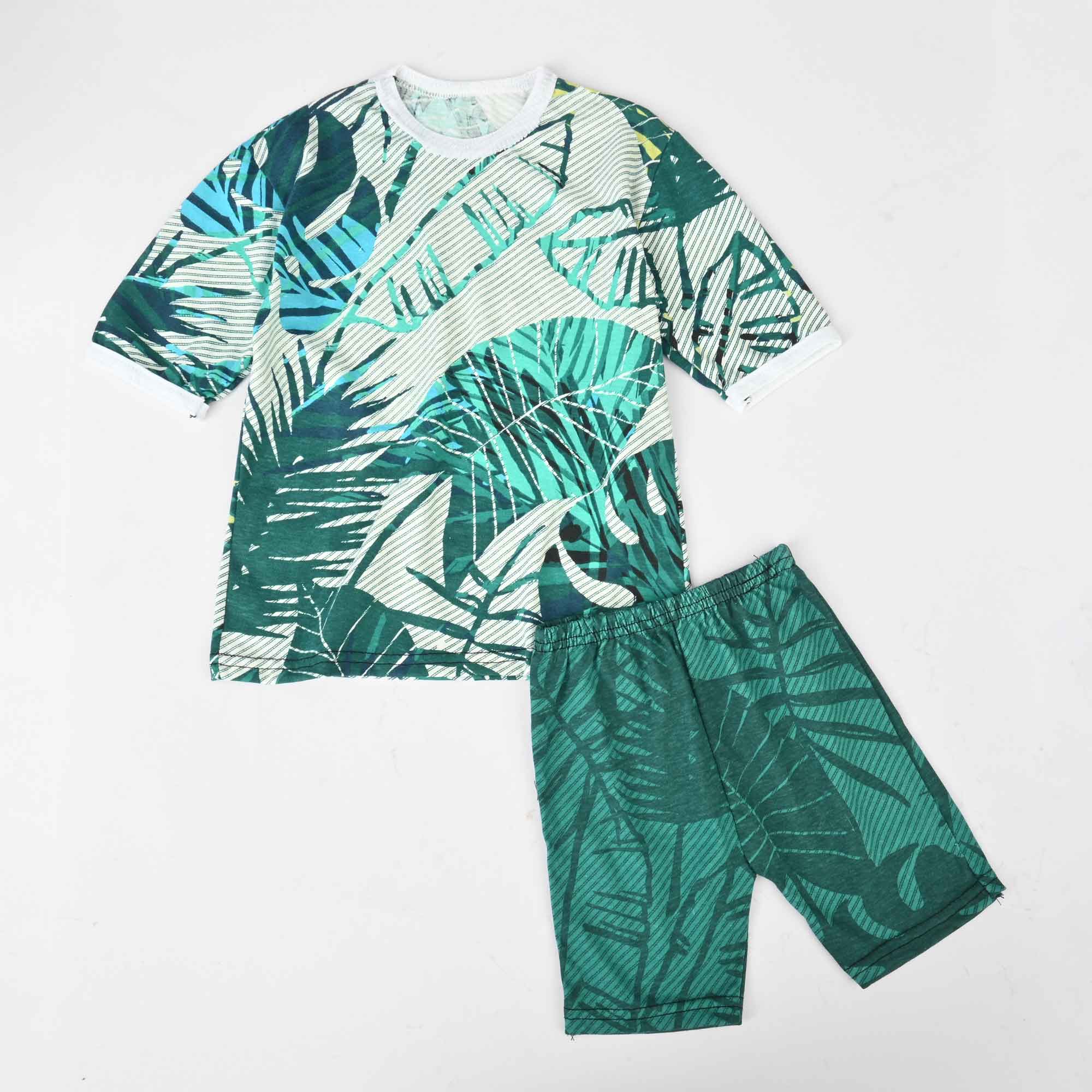 Kid's Aranos Crew Neck Tee and Shorts Set Boy's Suit Set HMG D5 12-18 Months 