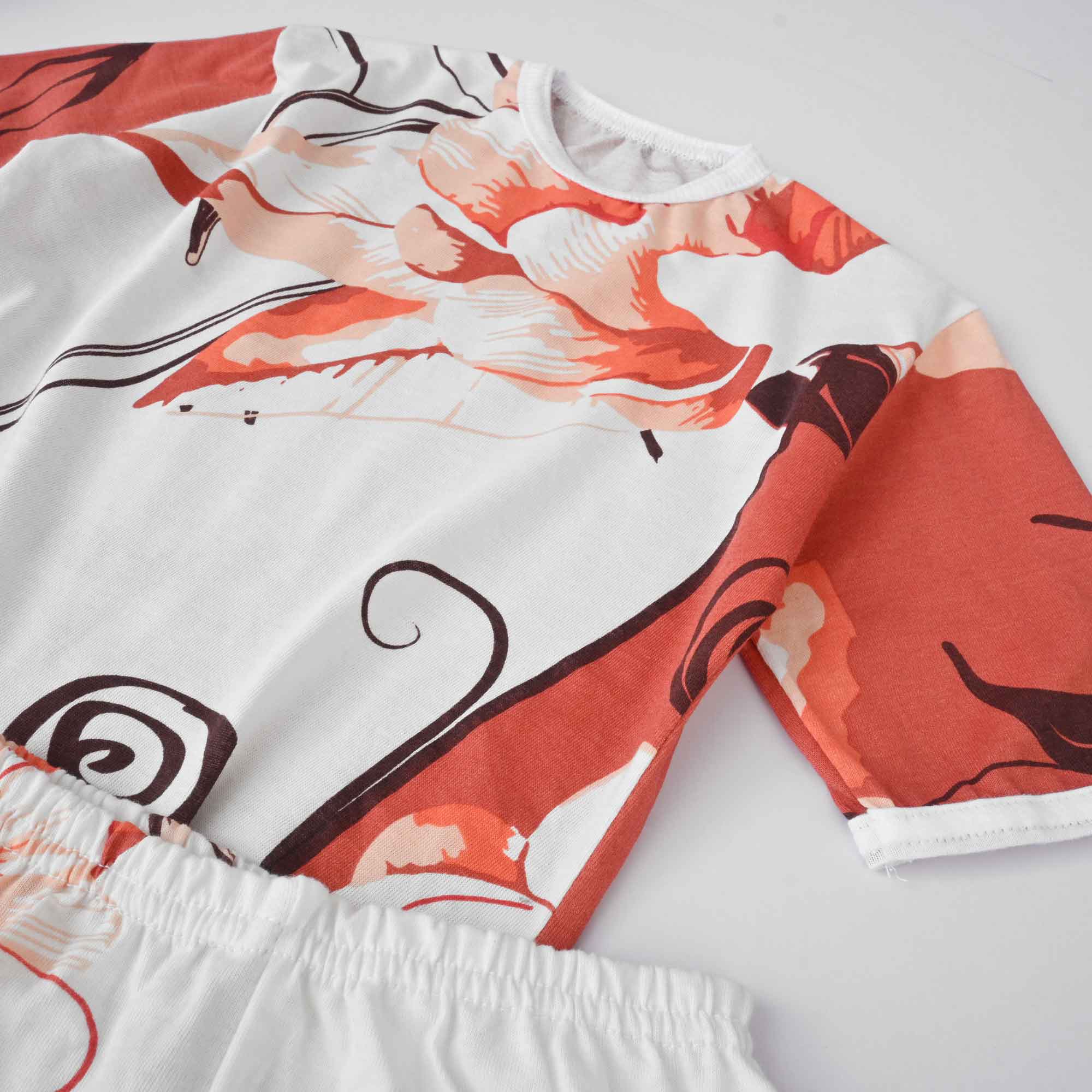 Kid's Aranos Crew Neck Tee and Shorts Set Boy's Suit Set HMG 