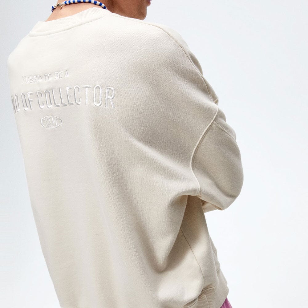 Cut Label Men's Collector Session Embroidered Oversized Sweat Shirt Men's Sweat Shirt Yasir Bin Asad 