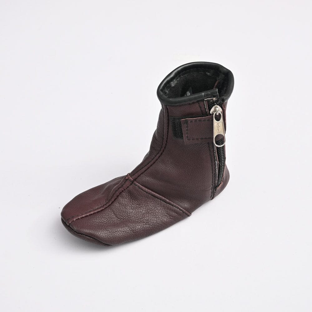 Kid's PU Leather Warmth Socks Socks NB Enterprises Brown EUR 26 