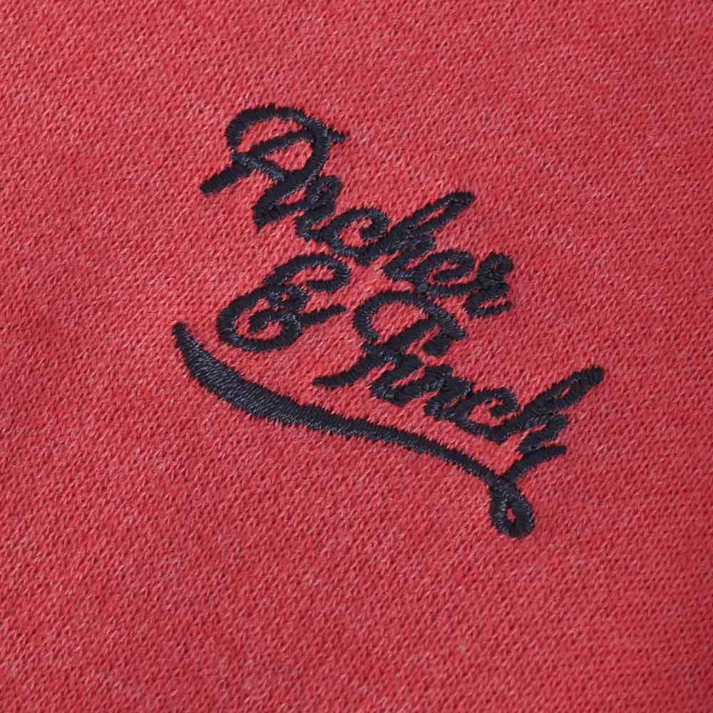 Archer & Finch Men's Logo Embroidered Fleece Zipper Jacket Men's Jacket LFS 