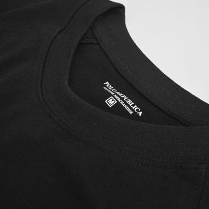 Polo Republica Men's PRC & Crest Embroidered Raglan Sleeve Tee Shirt Men's Tee Shirt Polo Republica 