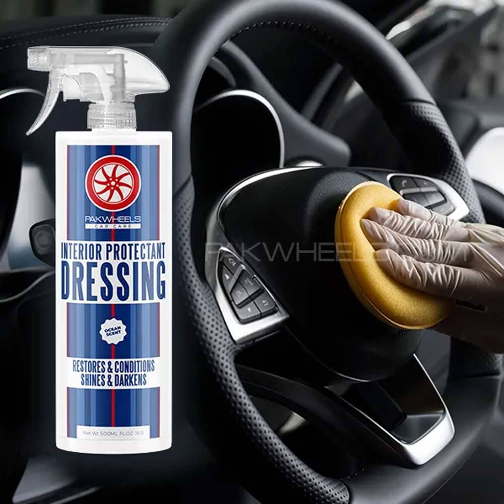 PakWheels Interior Protectant Dressing With Ocean Scent - 500ml Motor Vehicle Engine Parts PKW 