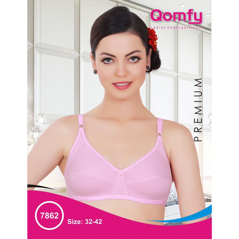 Qomfy Women's Elenora Breathable Non Padded Bra