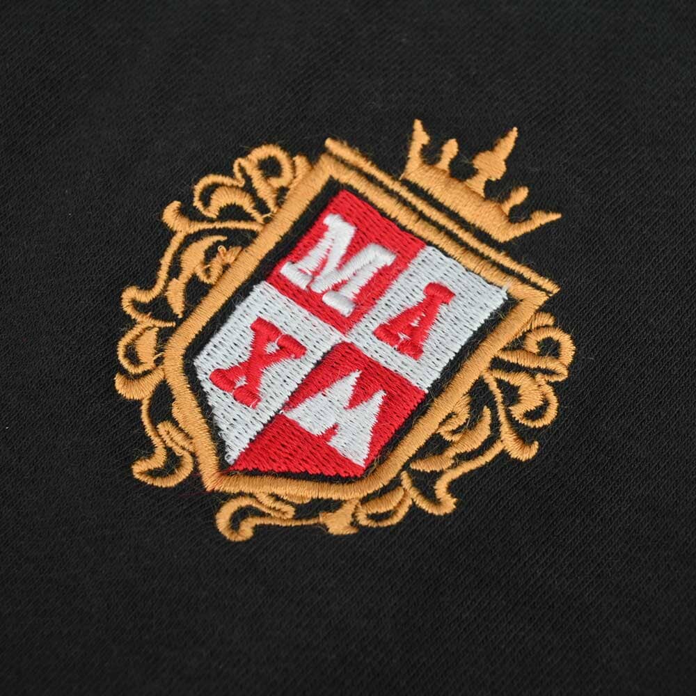 Max 21 Men's Crown Logo Printed Fleece Zipper Hoodie Men's Zipper Hoodie SZK 