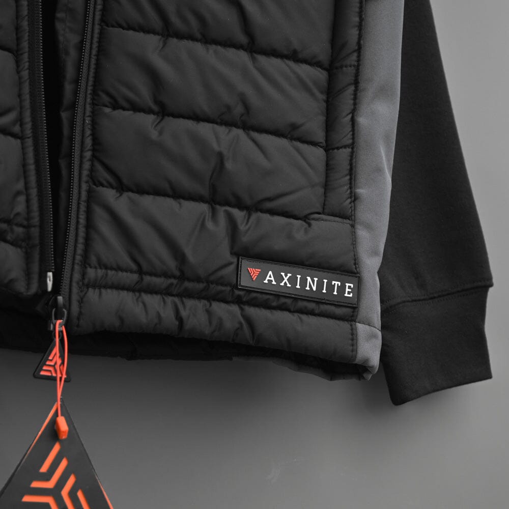 Axinite Unisex AX926 Granite Padded Jacket With Fleece Sleeves elo