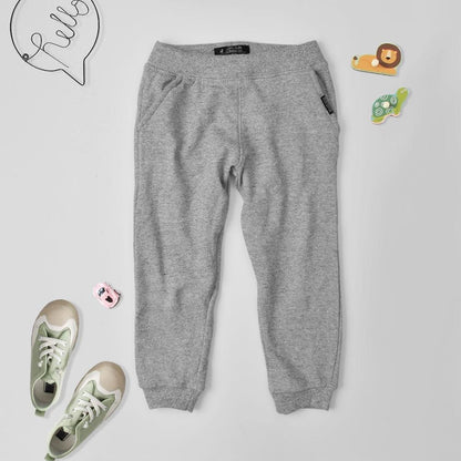 Kid's Mons Fleece Jogger pants Boy's Trousers HAS Apparel Heather Grey 12 Month 