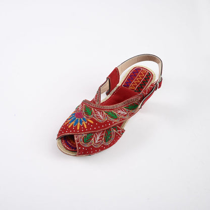 Women's Craiova Embroidered Design Peshwari Chappal Women's Shoes SNQ 