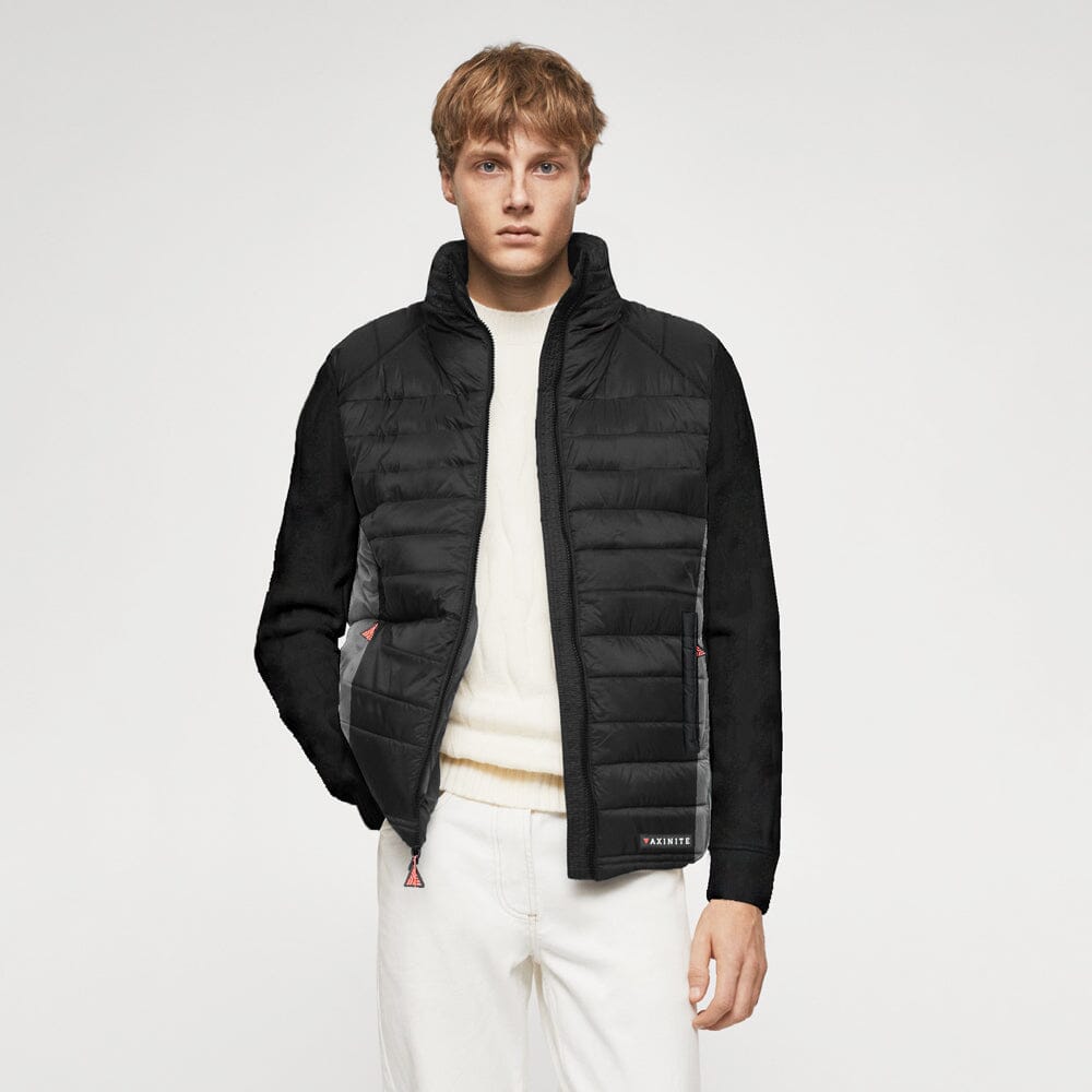 Axinite Unisex AX926 Granite Padded Jacket With Fleece Sleeves elo