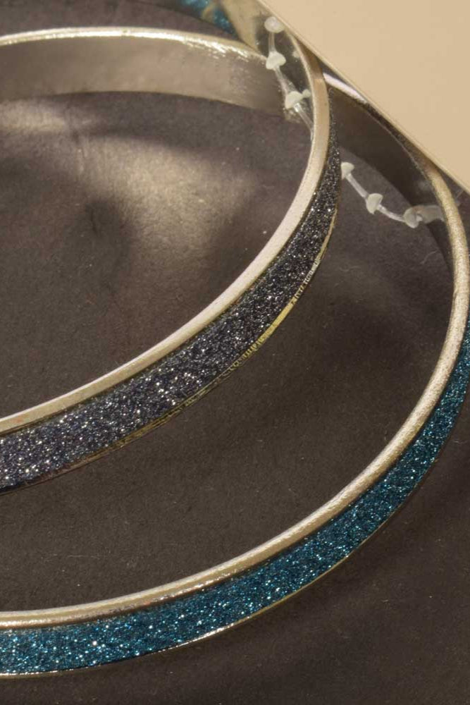 Women's Multi Color Pack Of 2 Pairs Bangle Jewellery ALN 