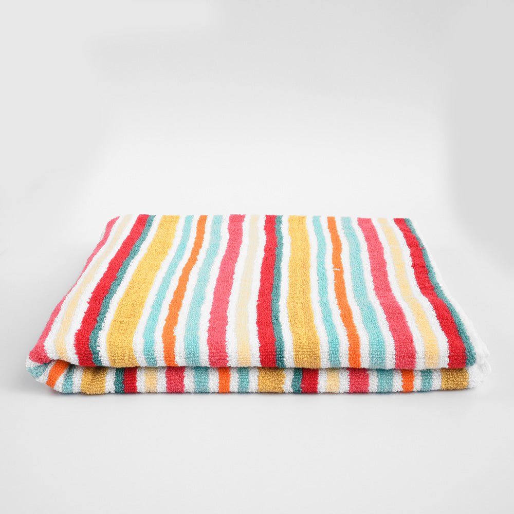 Bartica Premium Stripe Design Hand Towel Towel Haroon Cp Multi 