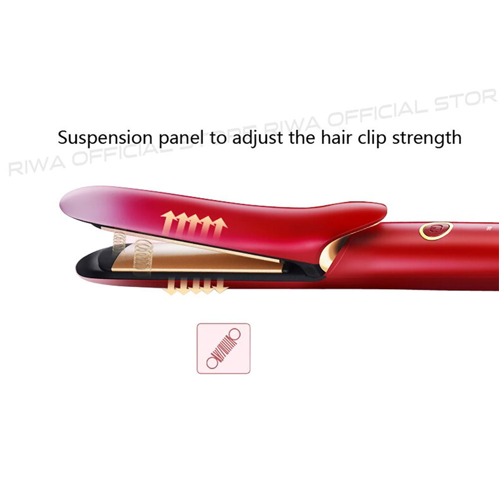 Riwa Temperature Control Hair Straightener Electronics ALN 