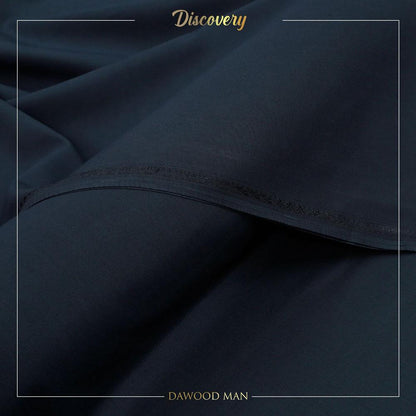 Men's Discovery Kurta Shalwar-Unstitched Suit Men's Unstitched Suit Reha Home Midnight Blue 