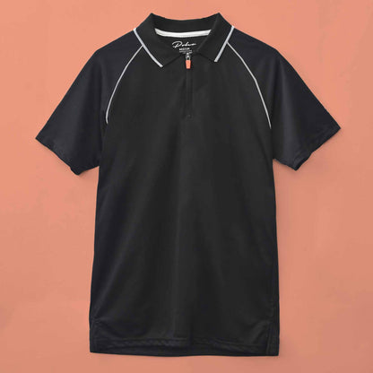 Poler Men's Paisley Quarter Zipper Style Activewear Polo Shirt Men's Polo Shirt IBT 