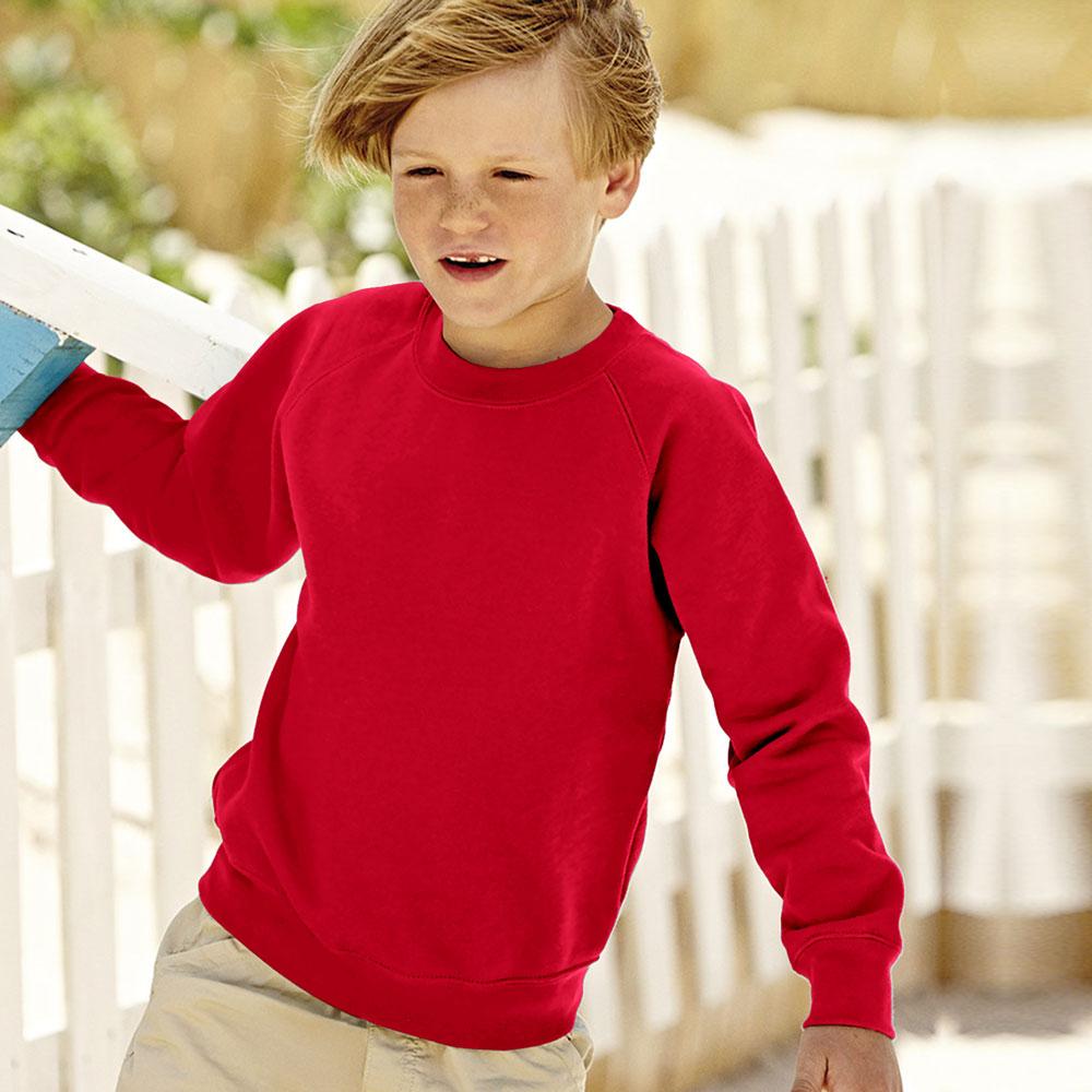 TS Winefride's Kid's Classic Sweat Shirt Boy's Sweat Shirt Image Red 3-4 Years 