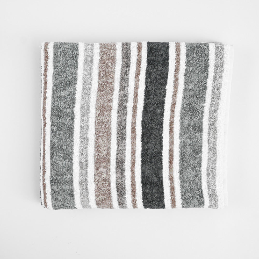 Khoua Lining & Stripes Style Bath Towel Towel Haroon Cp 