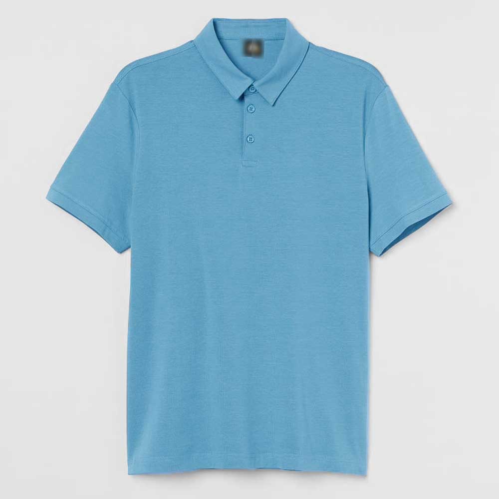 Men's Bacton Short Sleeve Polo Shirt Men's Polo Shirt Image Sky XL 