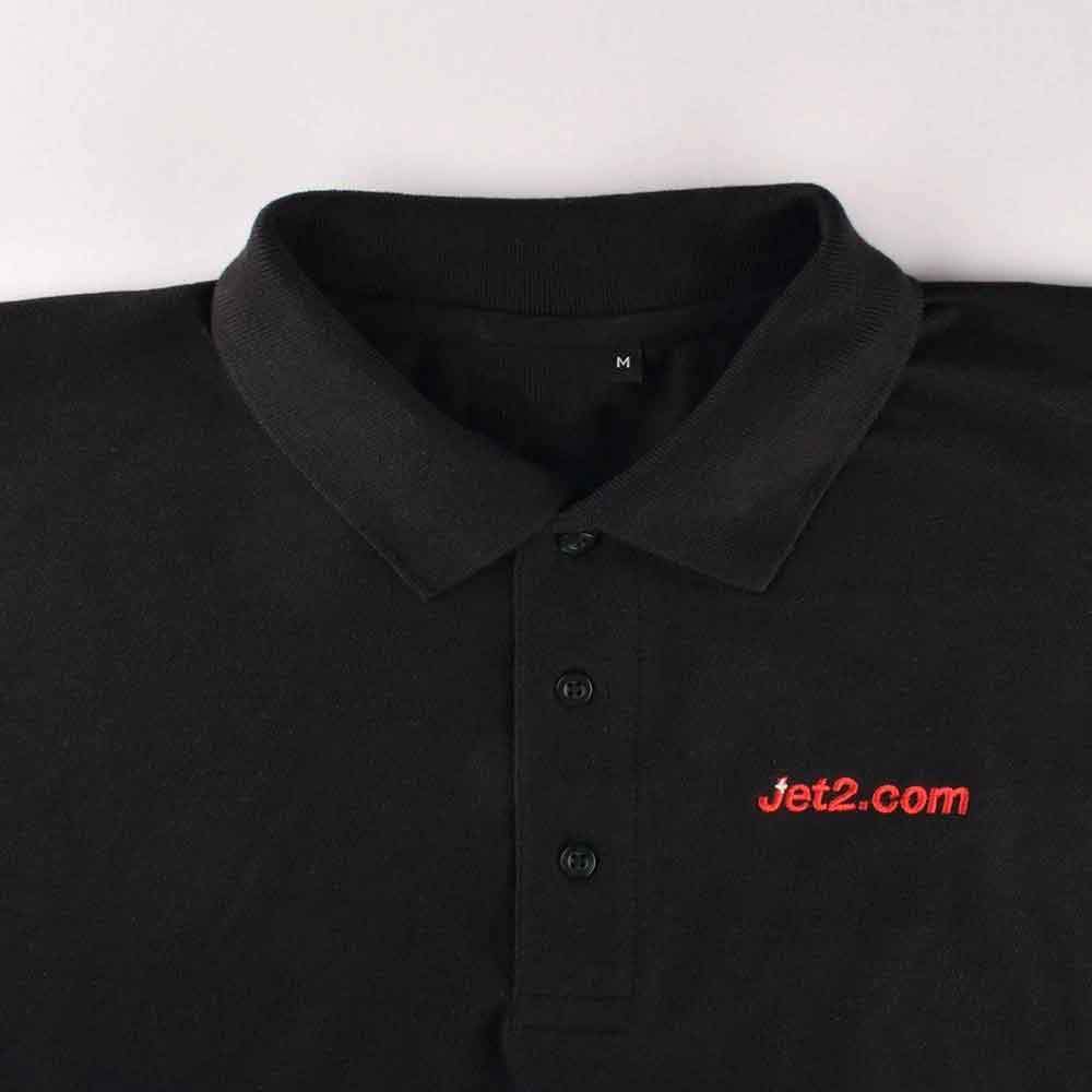 Jet2com Men's Beguiling Pique Polo Shirt