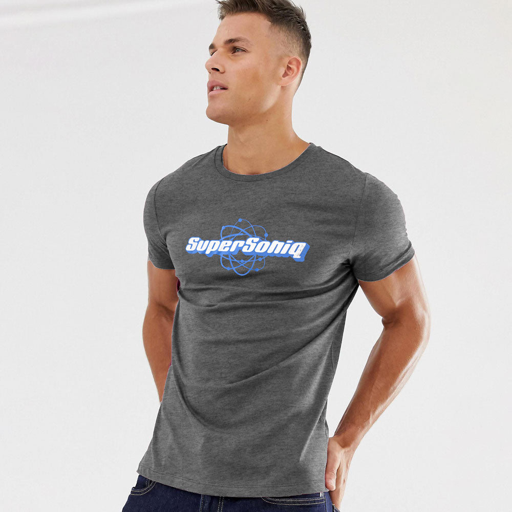 Rumble Republic Men's Super Soniq Printed Crew Neck Tee Shirt Men's Tee Shirt IST 