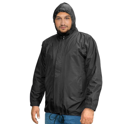 Polo Republica Hooded Rainy Jacket Men's Jacket Polo Republica Black S 