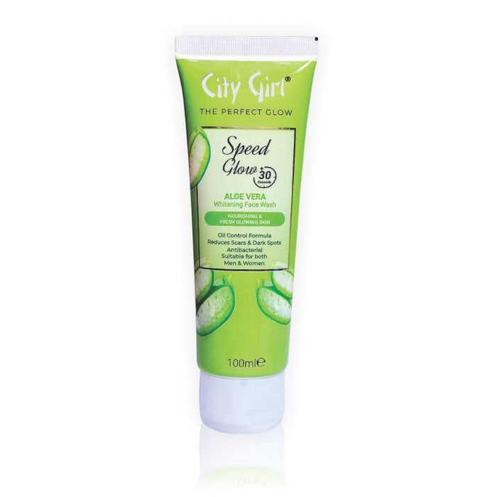 City Girl Perfect Glow Whitening Face Wash - 100 ml Health & Beauty AYC Aloe Vera 