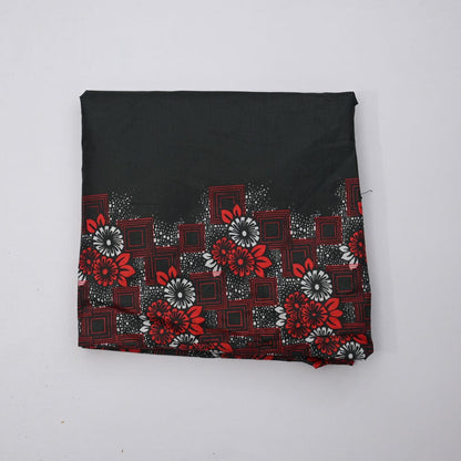 Waterproof Printed Multi Design Washing Machine Cover Home Decor FGT Black & Red 6-7 KG 