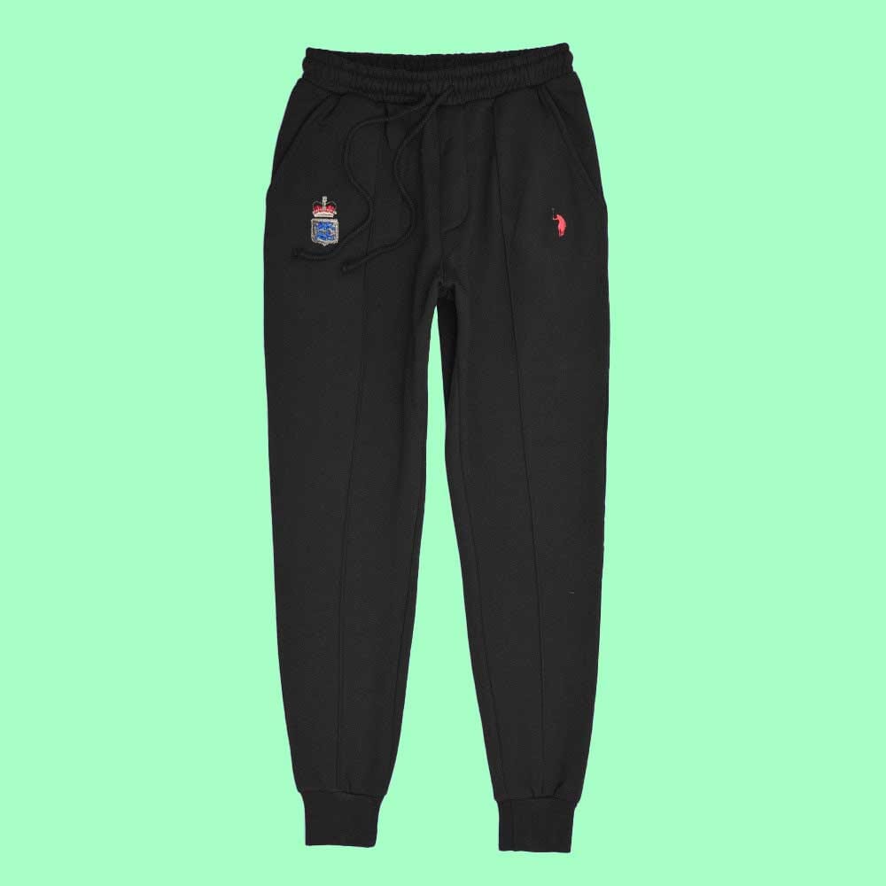 Polo Republica Men's Crest & Pony Embroidered Jogger Pants – elo