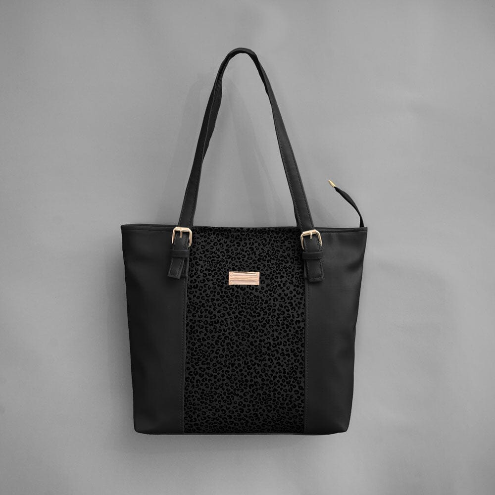 Women's/Girl's Ronnet Panel Style Premium Hand/Shoulder Bag bag SNAN Traders Black 