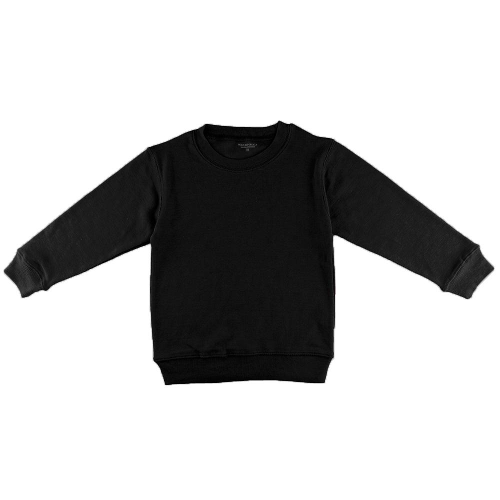 Polo Republica Kid's Balletic Sweatshirt Boy's Sweat Shirt Polo Republica Black 2/3 Years 