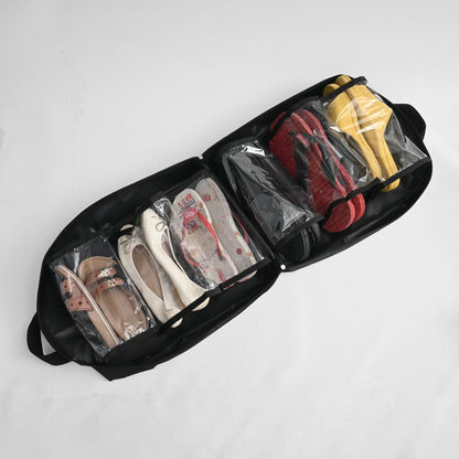 Closet Portable Shoes Storage Bag Storage Bag SAK Black 