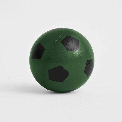 Kid's Football Design Playing Foam Ball Toy Credo Cosmetics Bottle Green 