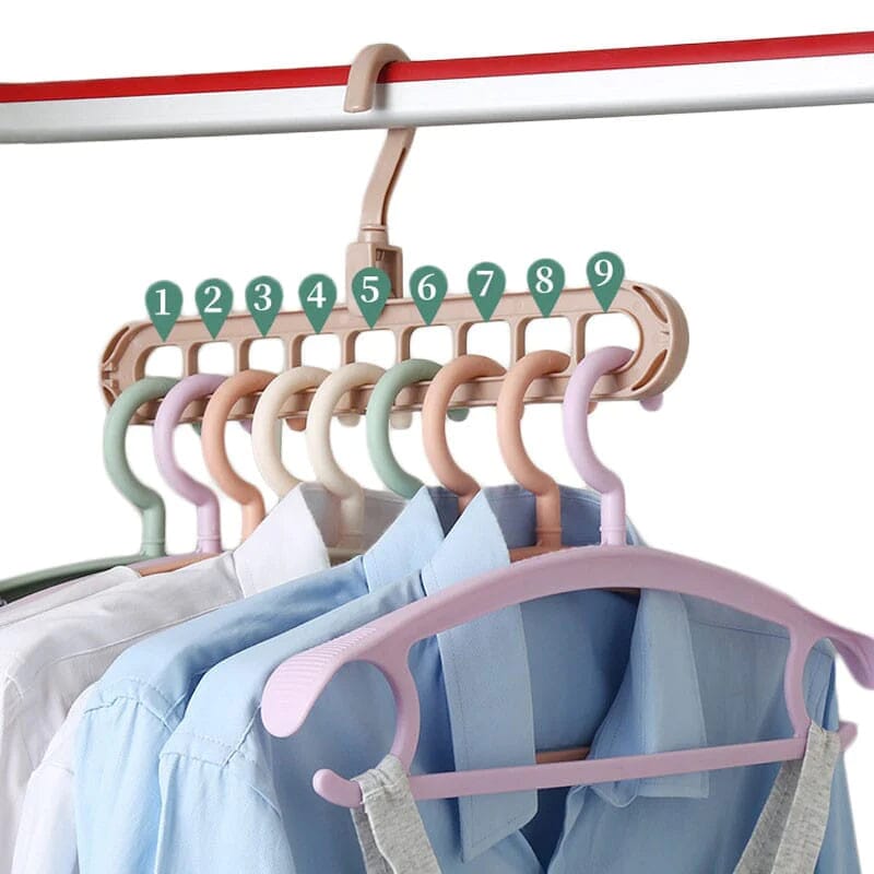 Top One Cloth Magic Hanger With 9 Holes General Accessories SRL 