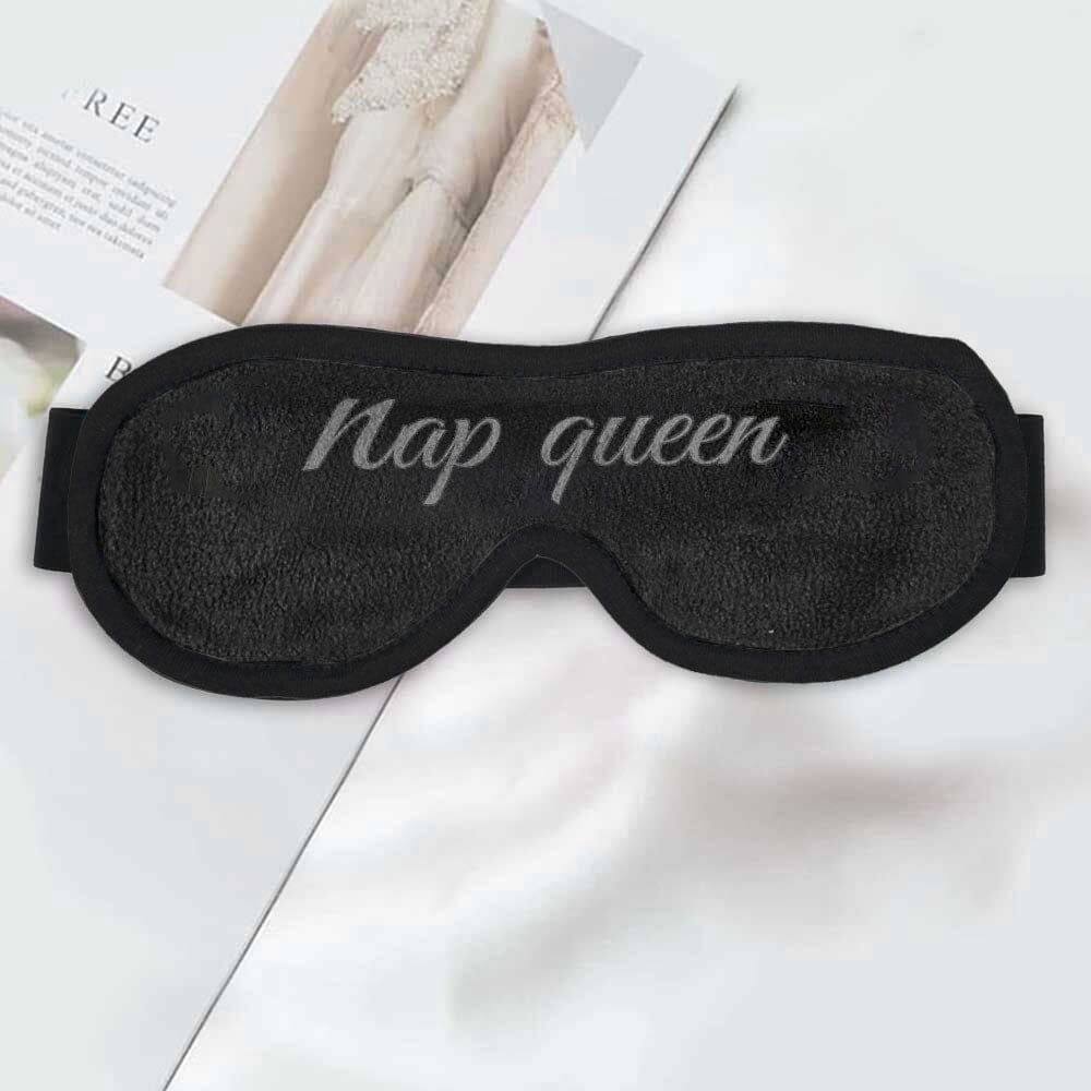 Polo Republica Eye Mask for Sleeping. Made-With-Waste! Eyewear Polo Republica Charcoal Nap Queen 