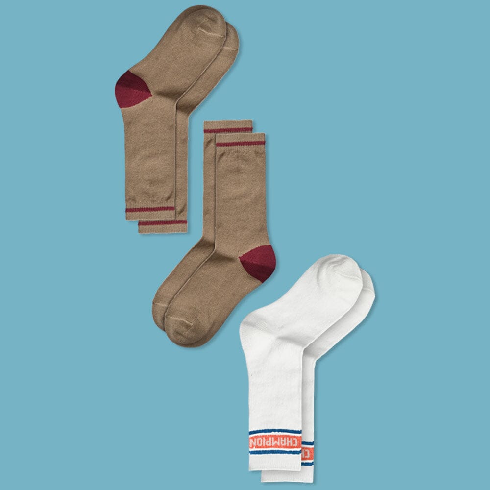 Kid's Tarnow Champion Design Regular Socks - Pack of 3 Pairs Socks RKI D1 2-3 Years 
