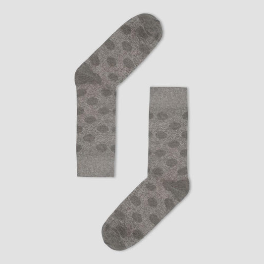 Khaki With Circle Women's Dress Socks-pack of 1 pair Socks HOS EUR 43-45 