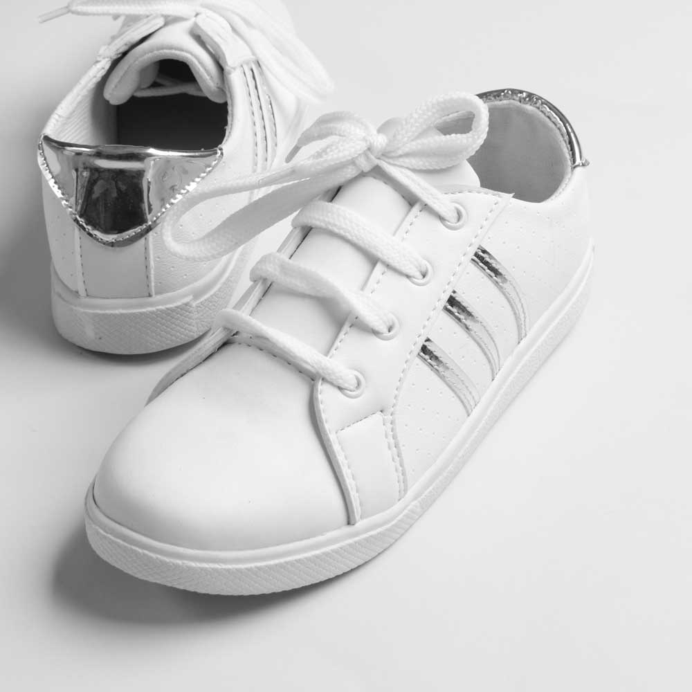 Elevator Sneakers - Height Enhancing Shoes - Casual Men's White Sneakers  7CM / 2.76 Inches