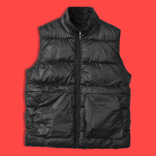Jingchao Fashion Unisex Zipper Hooded Body Warmer Gilet Unisex Gilet Xclusive Fashion Black XL 