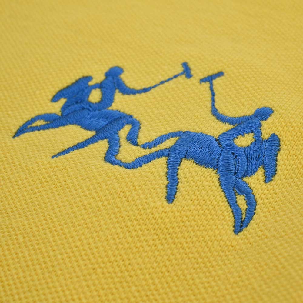 Polo Republica Men's 2 Horse & Crest Embroidered Pique Shorts Men's Shorts Polo Republica 