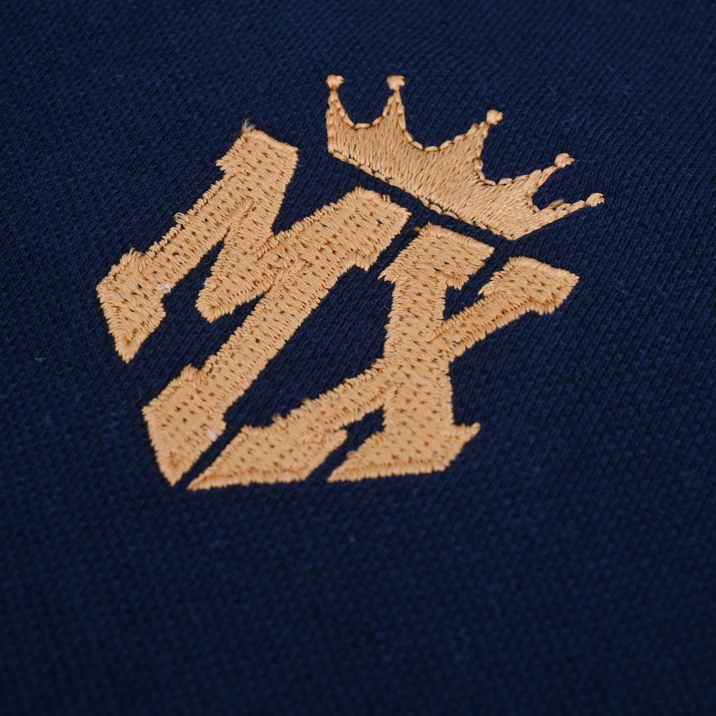 Max 21 Men's Crown MX Embroidered Polo Shirt Men's Polo Shirt SZK 
