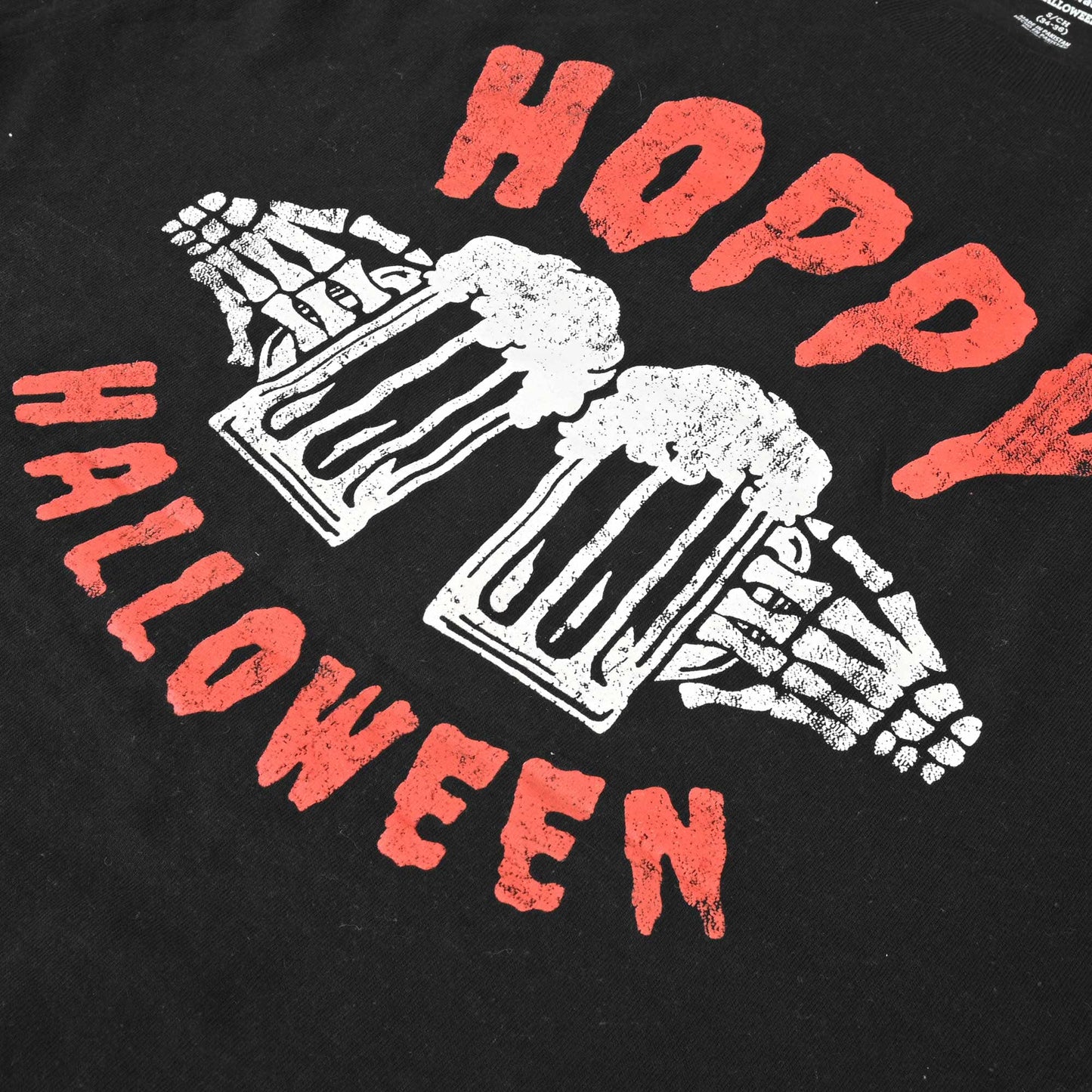 Celebrate Men's Hoppy Halloween Printed Short Sleeve Tee Shirt Men's Tee Shirt HAS Apparel 