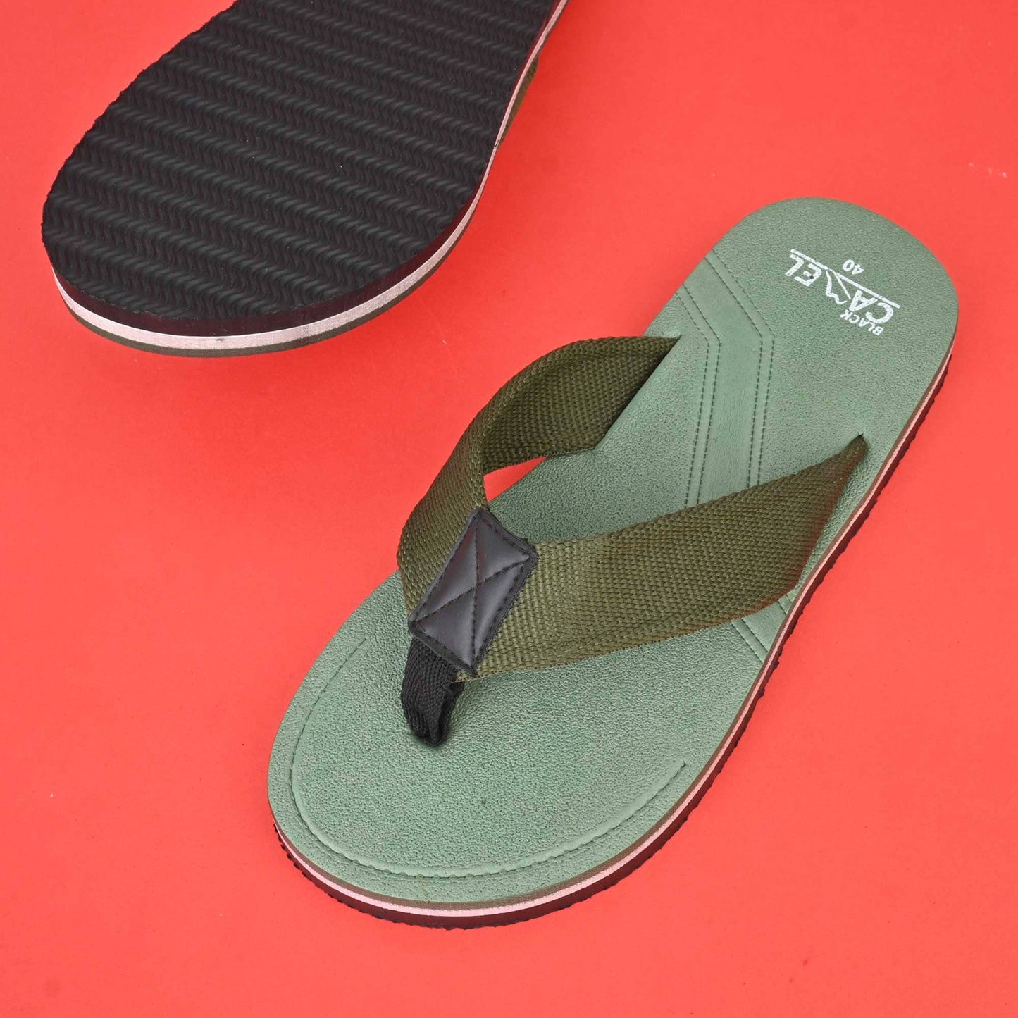 Black Camel Men's Ultra-Light Soft Flip Flops Slippers Men's Shoes Hamza Traders 